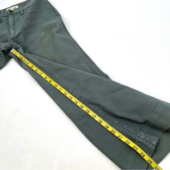 MADEWELL Woman's Olive Green Wide Leg Casual Jeans Size 25 - Picture 9 of 13